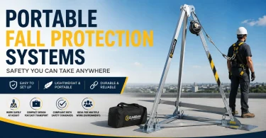 portable fall protection systems