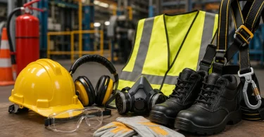 types of safety equip