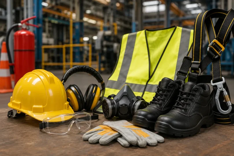 types of safety equip