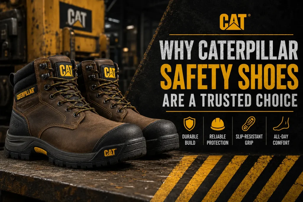 why caterpillar safety shoes are a trusted choice
