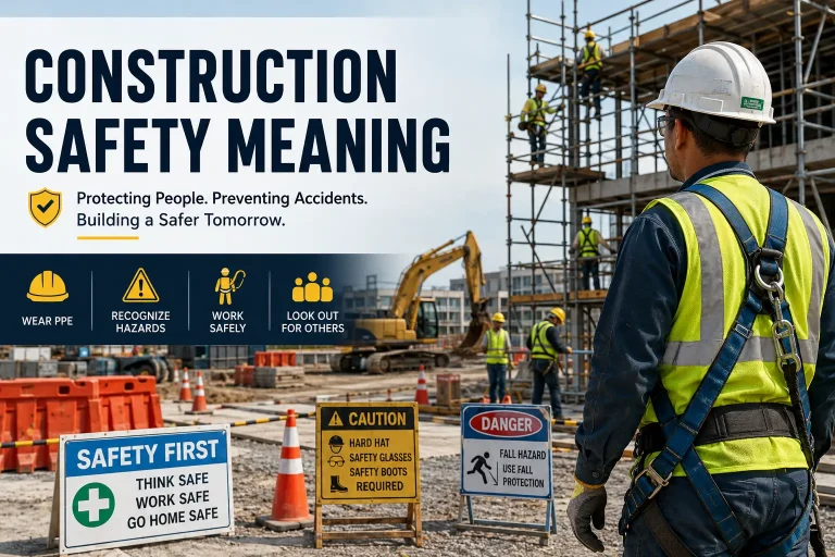 What Does Construction Safety Meaning?