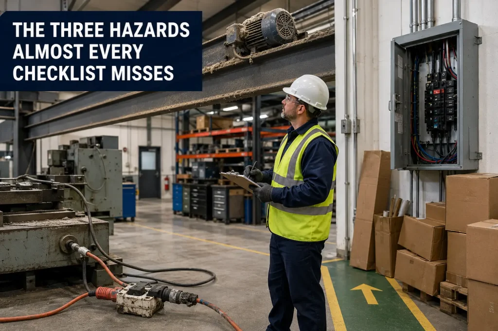 the three hazards almost every checklist misses
