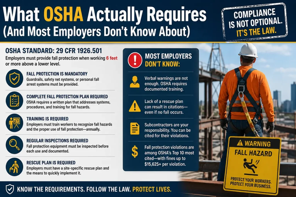 what osha actually requires