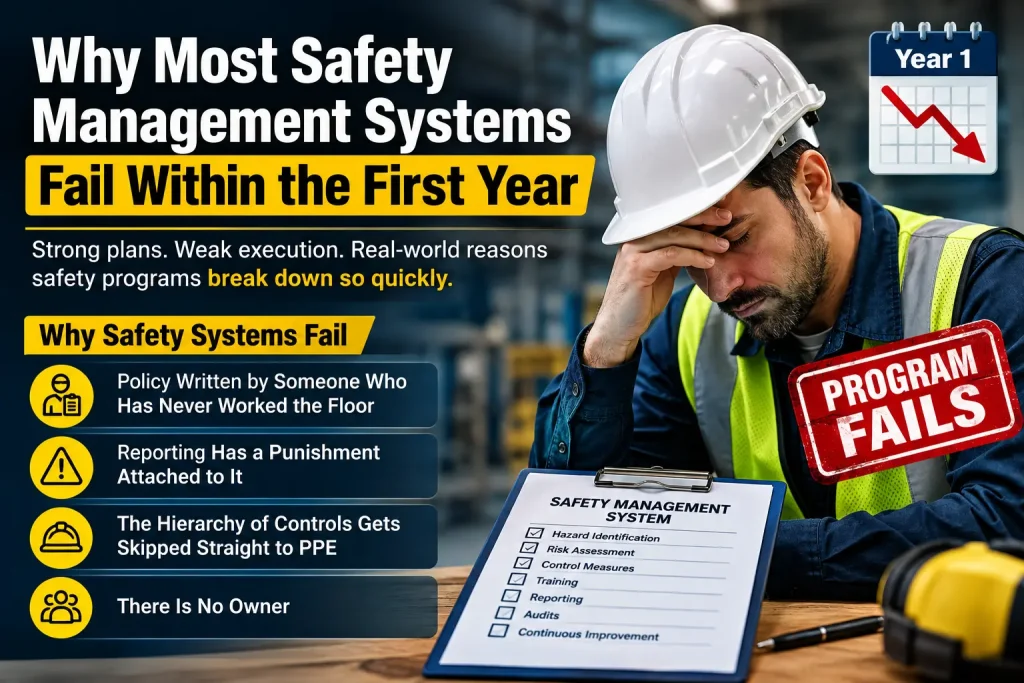 why most safety management systems fail within the first year