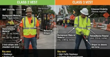 class 2 vs class 3 vest